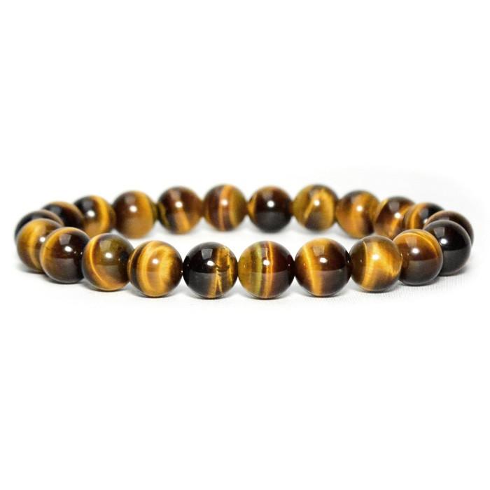 パワーストーン ブレスレット 南アフリカ産 AAAA タイガーアイ 8mm玉 天然石 |  | 03
