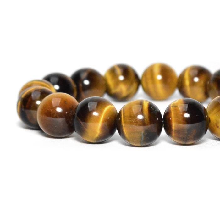 パワーストーン ブレスレット 南アフリカ共和国産 AAAA タイガーアイ 天然石 |  | 01