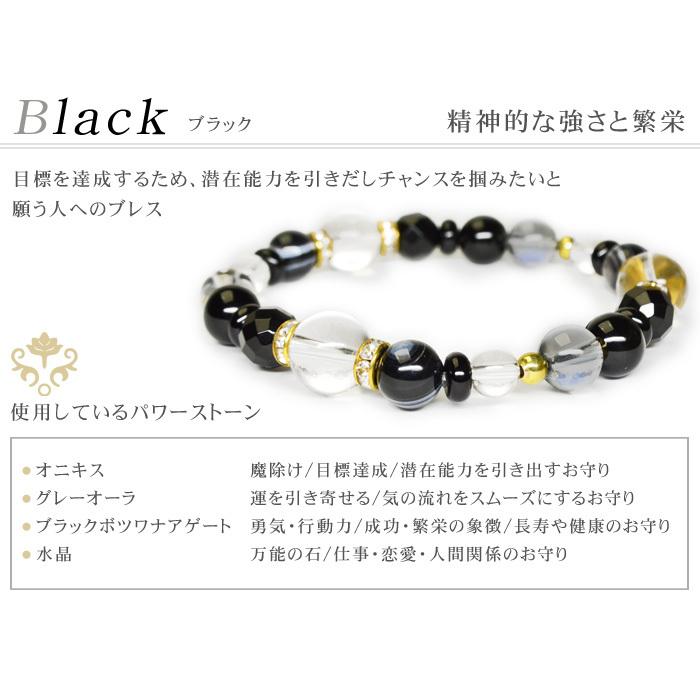 パワーストーン ブレスレット 選べる10種類 幸運祈願 ブレス 水晶