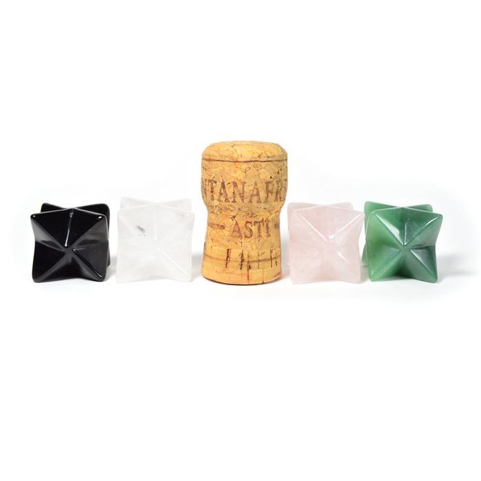 パワーストーン 置き物 マルカバスター 水晶 アベンチュリン ローズクォーツ 天然石 |  | 02