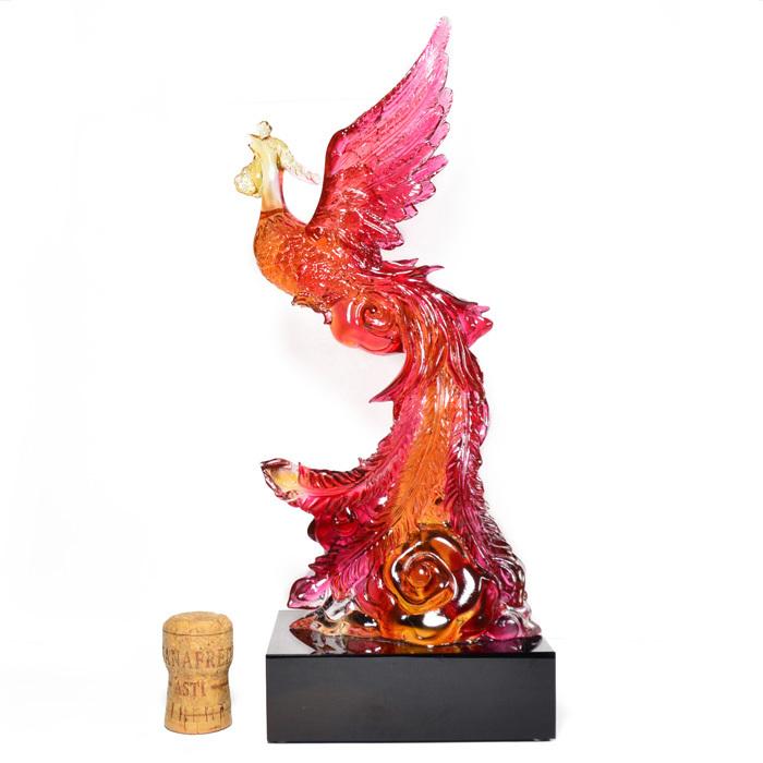 パワーストーン 置き物 溶錬水晶 鳳凰 天然石 |  | 02