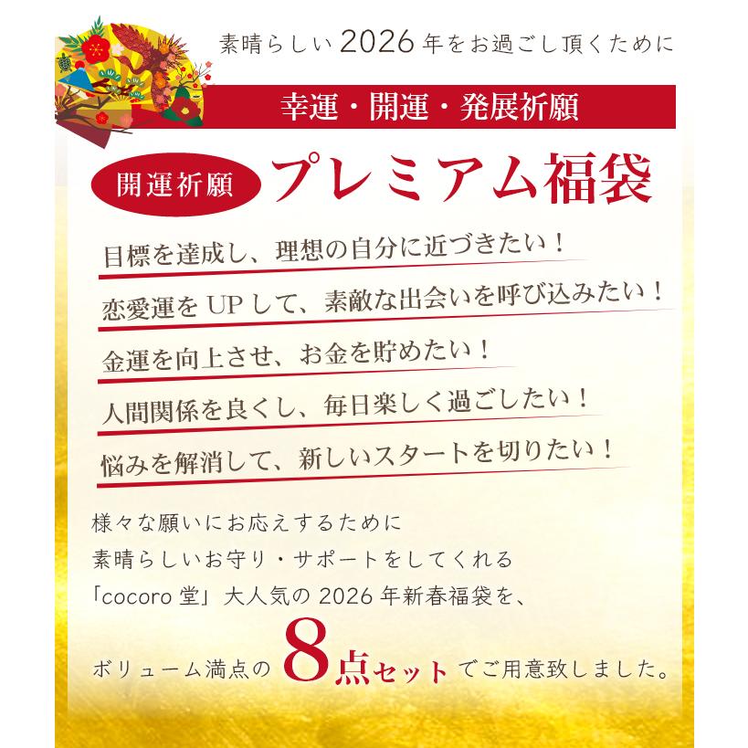 パワーストーン 福袋 送料無料 豪華8点 ブレスレット ストラップ 2026年 限定 金運 恋愛運 癒し 開運 天然石 |  | 04