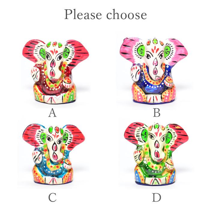 4種類から選べる インドの神様 ガネーシャ 置き物 |  | 01