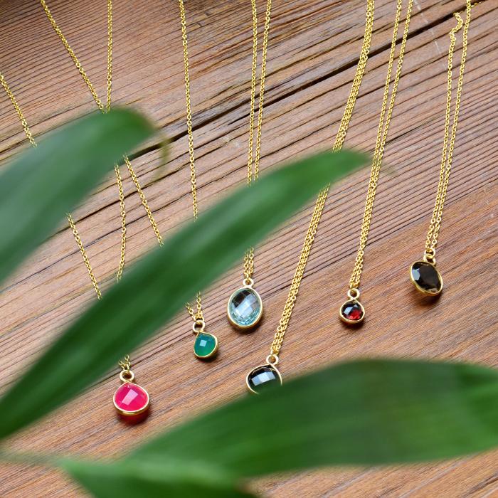 パワーストーン  天然石 ネックレス 選べる10種類 シルバー925 18KPT メール便送料無料 |  | 08