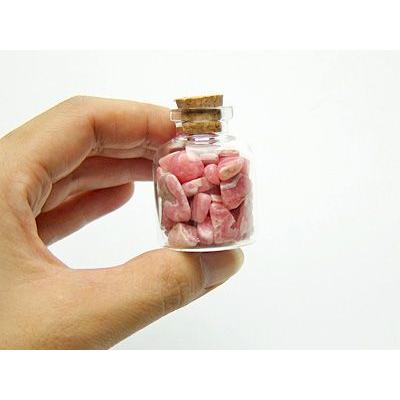 パワーストーン さざれ石 ガラス小瓶 インカローズ 天然石 |  | 02