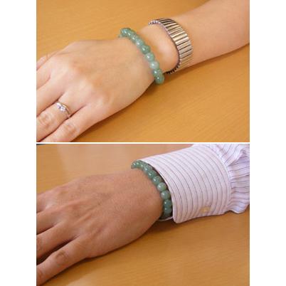 パワーストーン ブレスレット アベンチュリン インド ヒスイ 翡翠 8mm玉 天然石 メール便送料無料 |  | 01