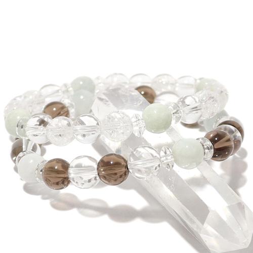 パワーストーン ブレスレット 選べる16種類 スモーキークォーツ 水晶