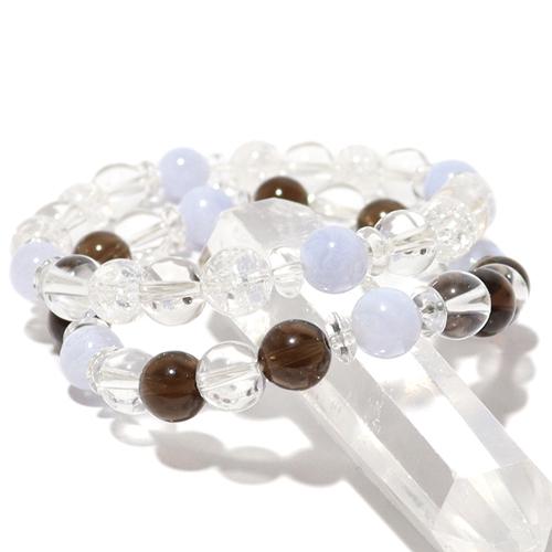パワーストーン ブレスレット 選べる16種類 スモーキークォーツ 水晶