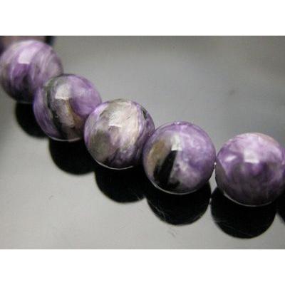 №57 高品質 チャロアイト シリカ デザインブレスレット 天然石 ヒーリング