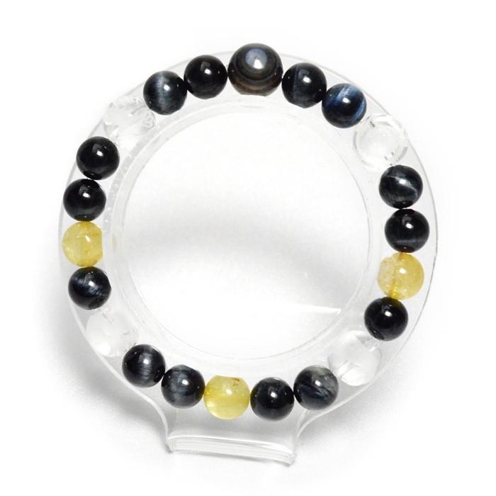 パワーストーン ブレスレット 四神 ホークスアイ ルチルクォーツ 天眼石 天然石 |  | 02