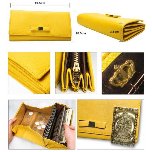 パワーストーン 財布 金運財布 黄 イエロー 四神 cocoro堂オリジナル 天然石 |  | 02