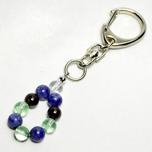 パワーストーン キーホルダー お守り 選べる2種類 申年 ピンクオパール 水晶 天然石 |  | 04