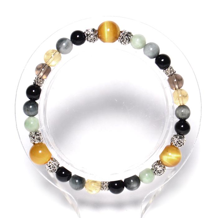 パワーストーン 成功と繁栄をもたらす金運ＵＰ ブレスレット 翡翠 天然石 メール便送料無料 |  | 04