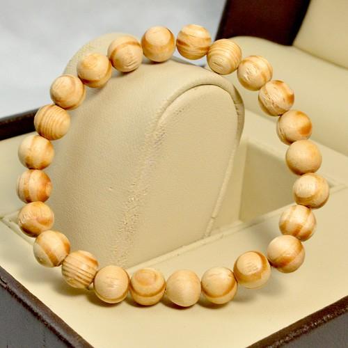 パワーストーン 出雲黒松 ブレスレット 8mm玉 縁結び 恋愛成就 結婚運