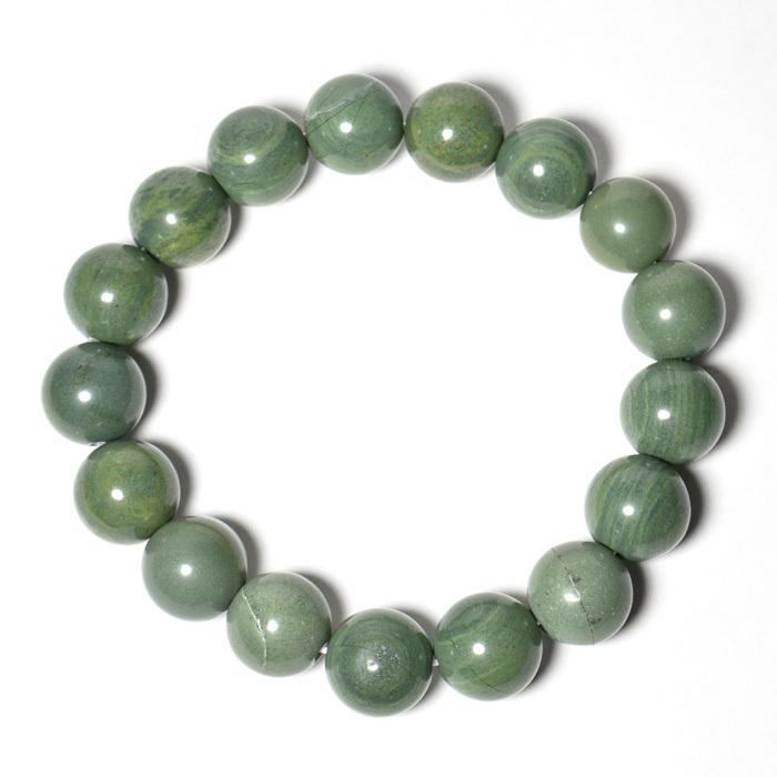 パワーストーン ブレスレット 北海道 日高産 青虎天眼 ※桐箱付き