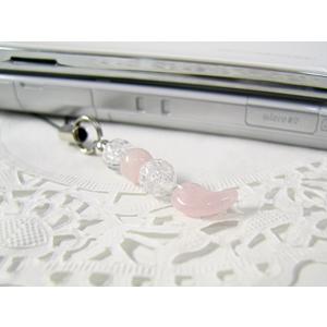 パワーストーン ストラップ 選べる2種類 勾玉 まが玉 ローズクォーツ タイガーアイ シトリン 水晶 天然石 |  | 05