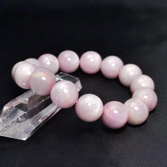 パワーストーン ブレスレット ピンククンツァイト 天然石