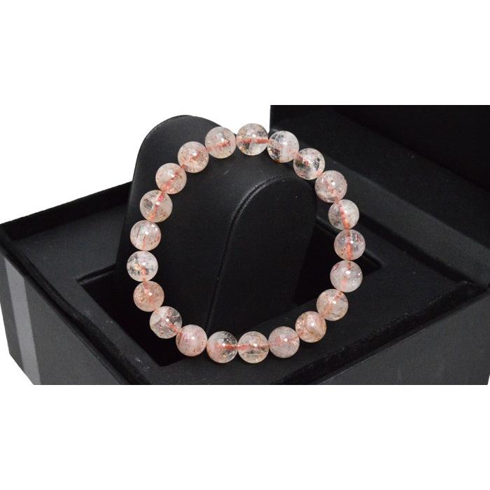 パワーストーン ブレスレット タンザニア産 サンストーン 天然石