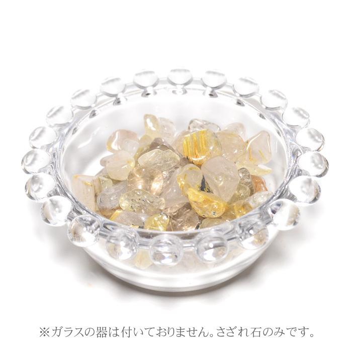 パワーストーン ルチル クォーツ さざれ石  金運 天然石 100g |  | 02