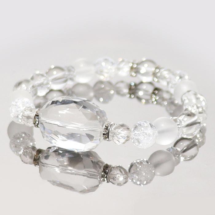 パワーストーン ブレスレット 水晶 パワーストーン ブレスレット 輝きの結晶 水晶 クリスタル 天然石
