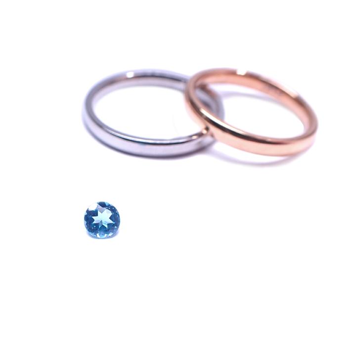 パワーストーン ルース トパーズ スイスブルートパーズ ブラジル産 0.30ct ケース 付 天然石 |  | 03