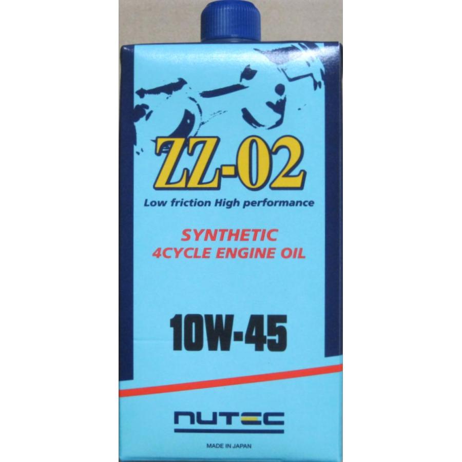 【専用】NUTEC ZZ-02 10w45 4L NUTEC（ニューテック） 送料無料 エンジンオイル ZZ-02 10W-45 1L×4本