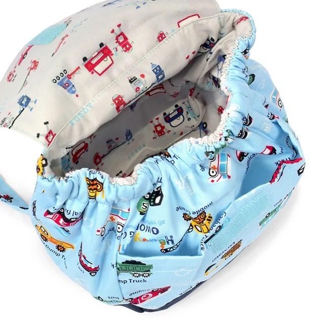 ベビーリュック アクセル全開はたらく車 ライトブルー 1 歳 2 歳 リュック 赤ちゃん B Colorful Candy Style 通販 Yahoo ショッピング