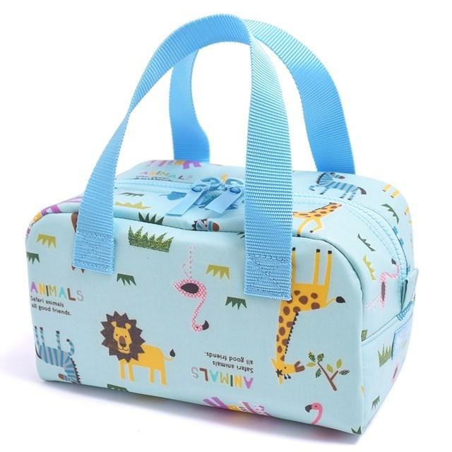 保温保冷バッグ サバンナ横断どうぶつ大行進 ライトブルー 保温 保冷離乳食ケース 赤ちゃん ベビー 出産祝い B Colorful Candy Style 通販 Yahoo ショッピング