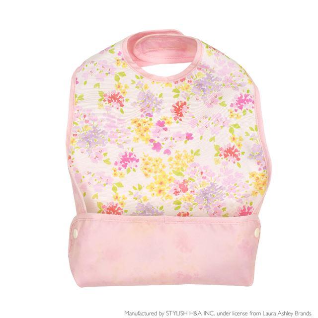 LAURA ASHLEY（ローラアシュレイ） お食事エプロン 撥水ノーアイロン 