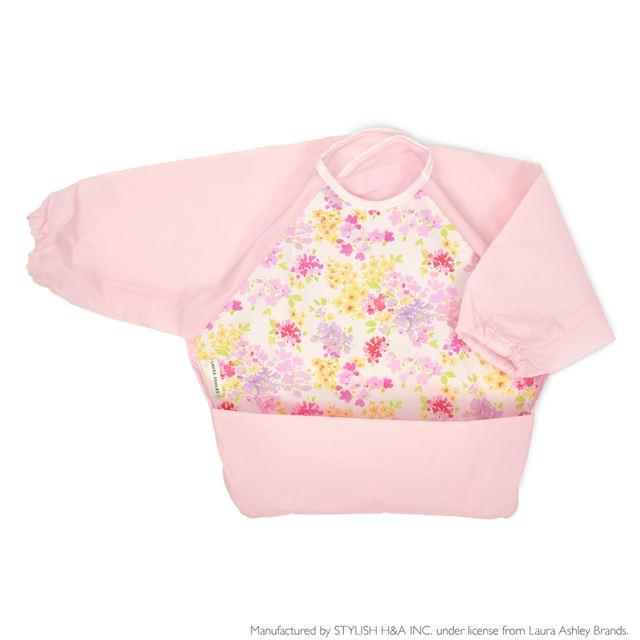 LAURA ASHLEY（ローラアシュレイ） お食事エプロン 長袖タイプ Amelie 
