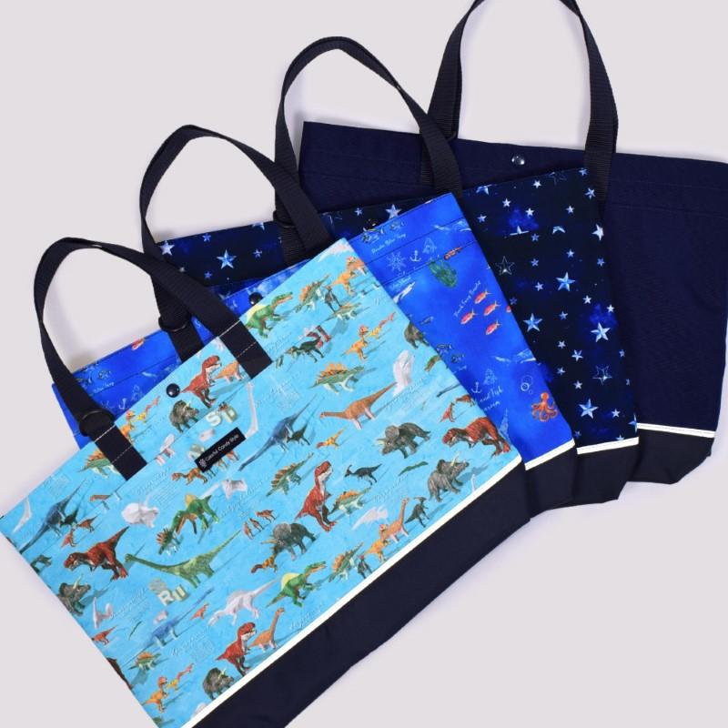 レッスンバッグ 【2026春モデル】 撥水・反射材付き お稽古バッグ トートバッグ おしゃれ かっこいい 保育園 小学校 小学生 子供 キッズ 男の子 | COLORFUL CANDY STYLE | 15