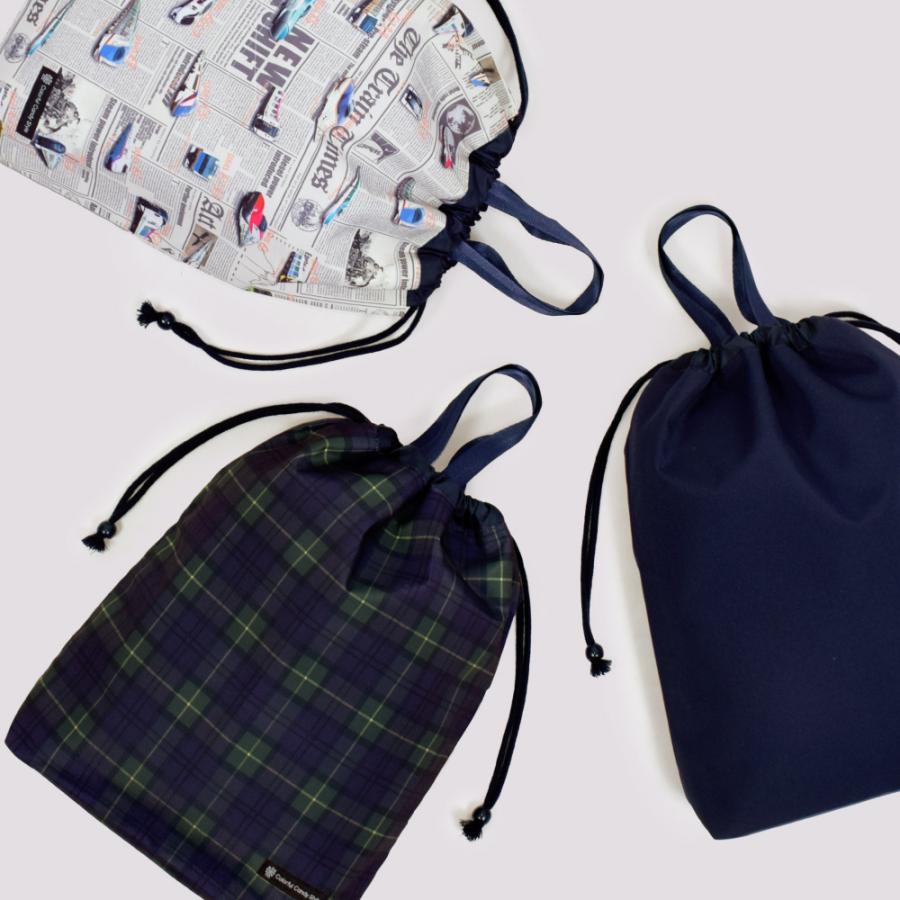 巾着・大 体操服袋 体操着袋 [2026春モデル] 撥水ノーアイロン おしゃれ かっこいい 保育園 小学校 小学生 子供 キッズ 男の子 ゆうパケット配送 | COLORFUL CANDY STYLE | 21