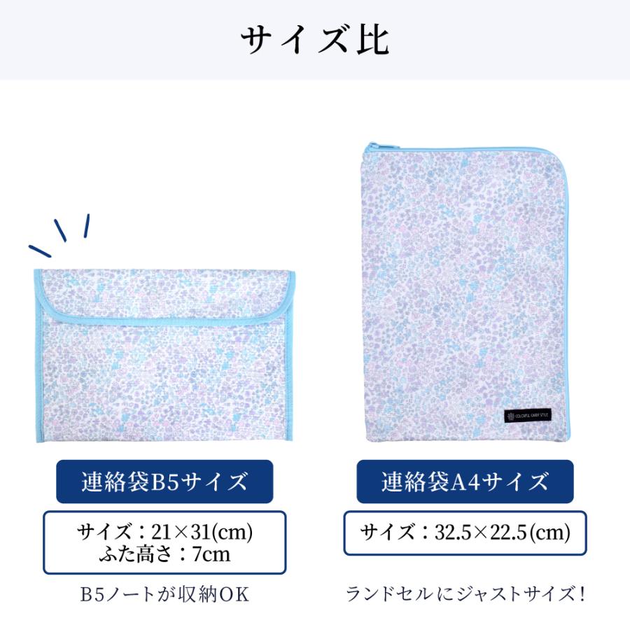 連絡袋 連絡帳ケース 小物入れ B5サイズ おしゃれ かわいい 保育園 小学校 小学生 子供 キッズ 女の子 | COLORFUL CANDY STYLE | 48
