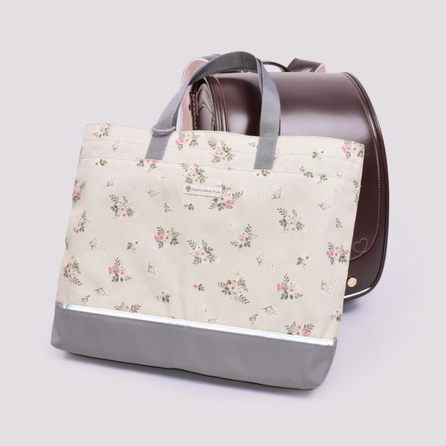 レッスンバッグ 【2026春モデル】 撥水/綿/キルティング・反射材付き お稽古バッグ トートバッグ おしゃれ かわいい 保育園 小学校 小学生 子供 キッズ 女の子 | COLORFUL CANDY STYLE | 27