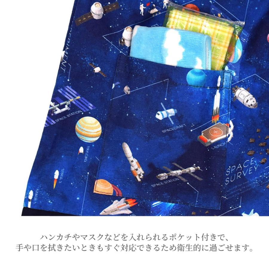 イングランド製フィッシャーマンスモック　総柄マルチデザイン　カラフル　ボーダー Ocean&Ground（オーシャンアンドグラウンド） 総柄スモック 1016602