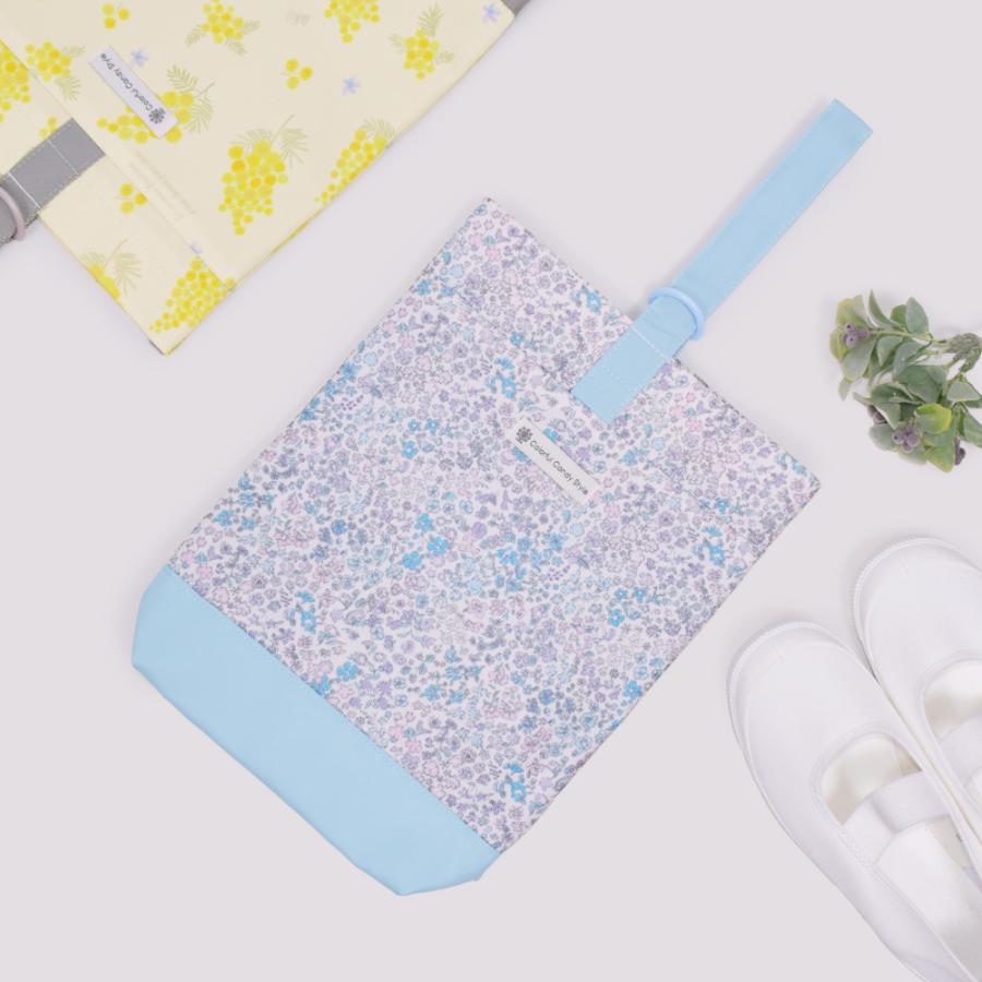 シューズケース 上履き入れ 上靴入れ [2026春モデル] 撥水軽量／綿100%キルティング おしゃれ かわいい 保育園 小学校 小学生 子供 キッズ 女の子 | COLORFUL CANDY STYLE | 27