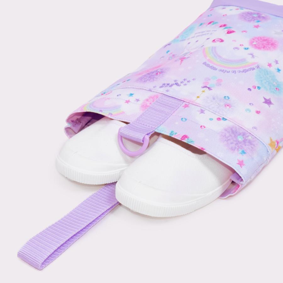 シューズケース 上履き入れ 上靴入れ [2026春モデル] 撥水軽量／綿100%キルティング おしゃれ かわいい 保育園 小学校 小学生 子供 キッズ 女の子 | COLORFUL CANDY STYLE | 31