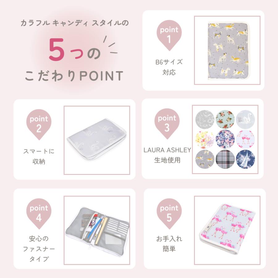 LAURA ASHLEY 母子手帳ケース ファスナー おしゃれ ベビー 赤ちゃん 男の子 女の子 ゆうパケット配送 | LAURA ASHLEY | 17