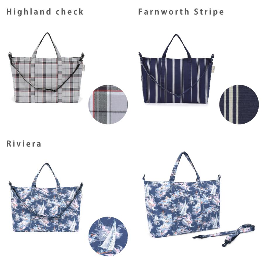 LAURA ASHLEY（ローラアシュレイ） マチ付きショルダーレッスンバッグ