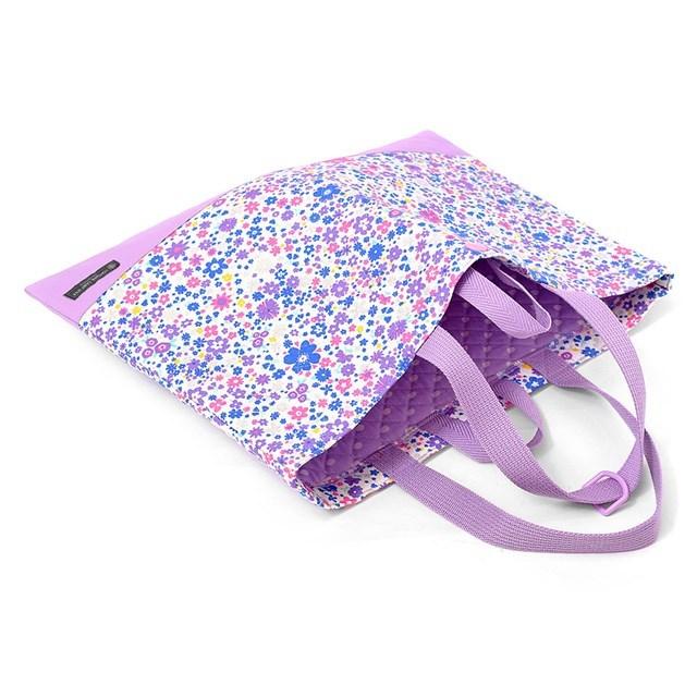 COLORFUL CANDY STYLE レッスンバッグ キルティング ループ付き