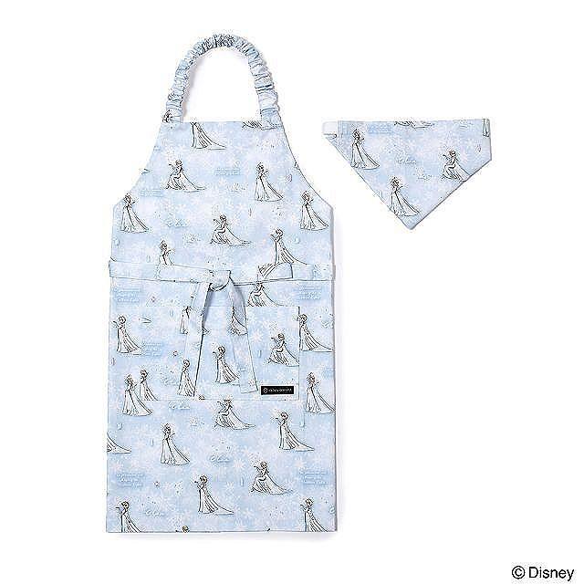 Disney（ディズニー） 子どもエプロン 130〜160cm Elsa FROZEN エルサ