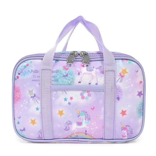 【再販】【受注製作】入園入学3点セット　星座とユニコーン　パープル e5fa9788c803e67158b35c47550d4f
