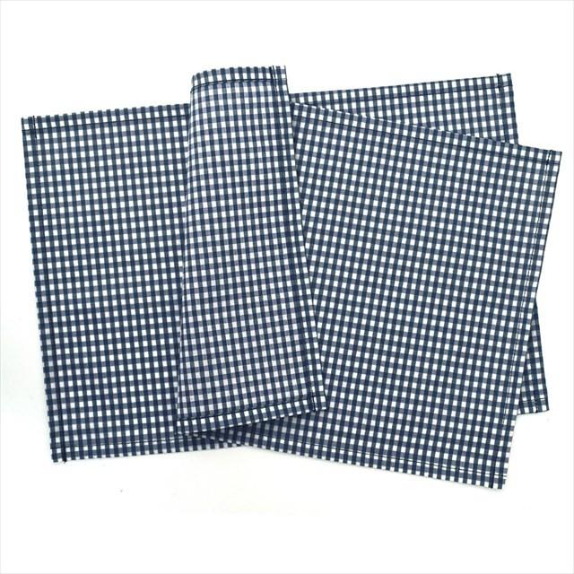 ランチョンマット ラミネート 25cm 35cm 2枚セット チェック大 綿100 紺 撥水 ナフキン 小学校 幼稚園 給食 ランチクロス N Colorful Candy Style 通販 Yahoo ショッピング