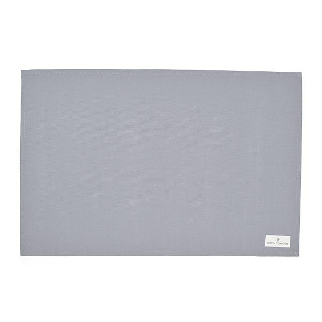 ランチョンマット(40cm×60cm) 2枚セット くすみ無地 グレイッシュ
