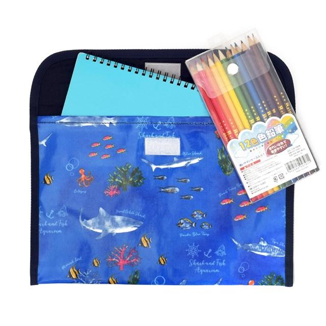 品質のいい 連絡袋 B5サイズ ブルーラグーン 連絡帳袋 連絡帳ケース 子供 小学生 連絡帳入れ かわいい 裏面透明 B5 Supplystudies Com
