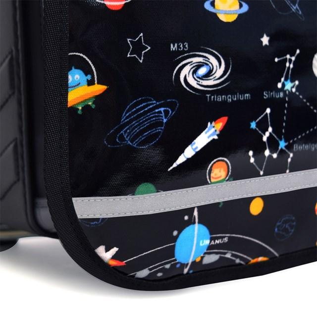 ランドセルカバー 反射材 リフレクター 付き 太陽系惑星とコスモプラネタリウム ブラック 雨 撥水 かわいい おしゃれ N Colorful Candy Style 通販 Yahoo ショッピング