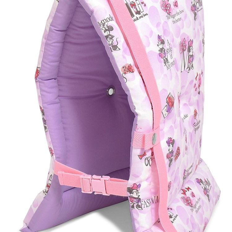 最大 オフ ディズニー 防災頭巾 椅子固定ゴム付き Minnie Mouse Eau So Chic ミニーマウス 小学生 幼児 防災ずきん 小学校 Materialworldblog Com