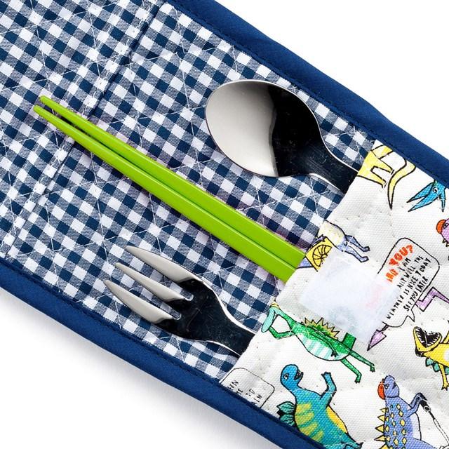 カトラリーケース 恐竜タウンは大忙し カトラリーケース 布 幼稚園 お弁当 子供 入園 ケース N Colorful Candy Style 通販 Yahoo ショッピング