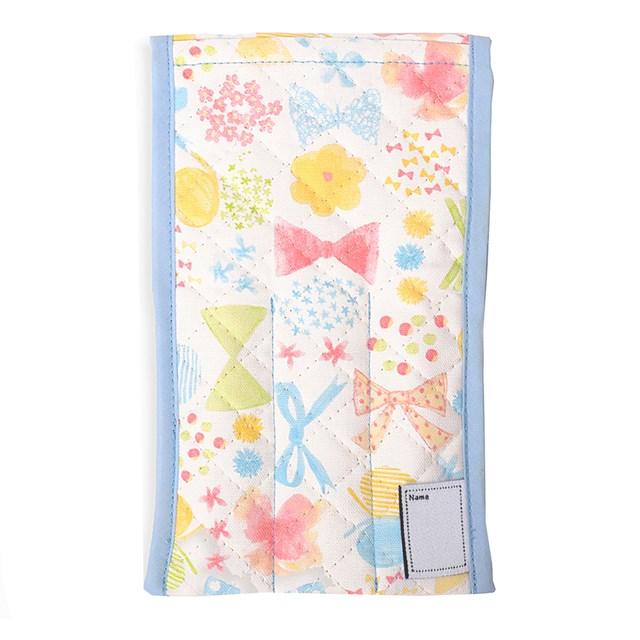 カトラリーケース フラワービーズとふんわりパステルリボン カトラリーケース 布 幼稚園 お弁当 子供 入園 ケース N Colorful Candy Style 通販 Yahoo ショッピング
