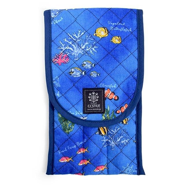 カトラリーケース ブルーラグーン カトラリーケース 布 幼稚園 お弁当 子供 入園 ケース Majesticxpress Com